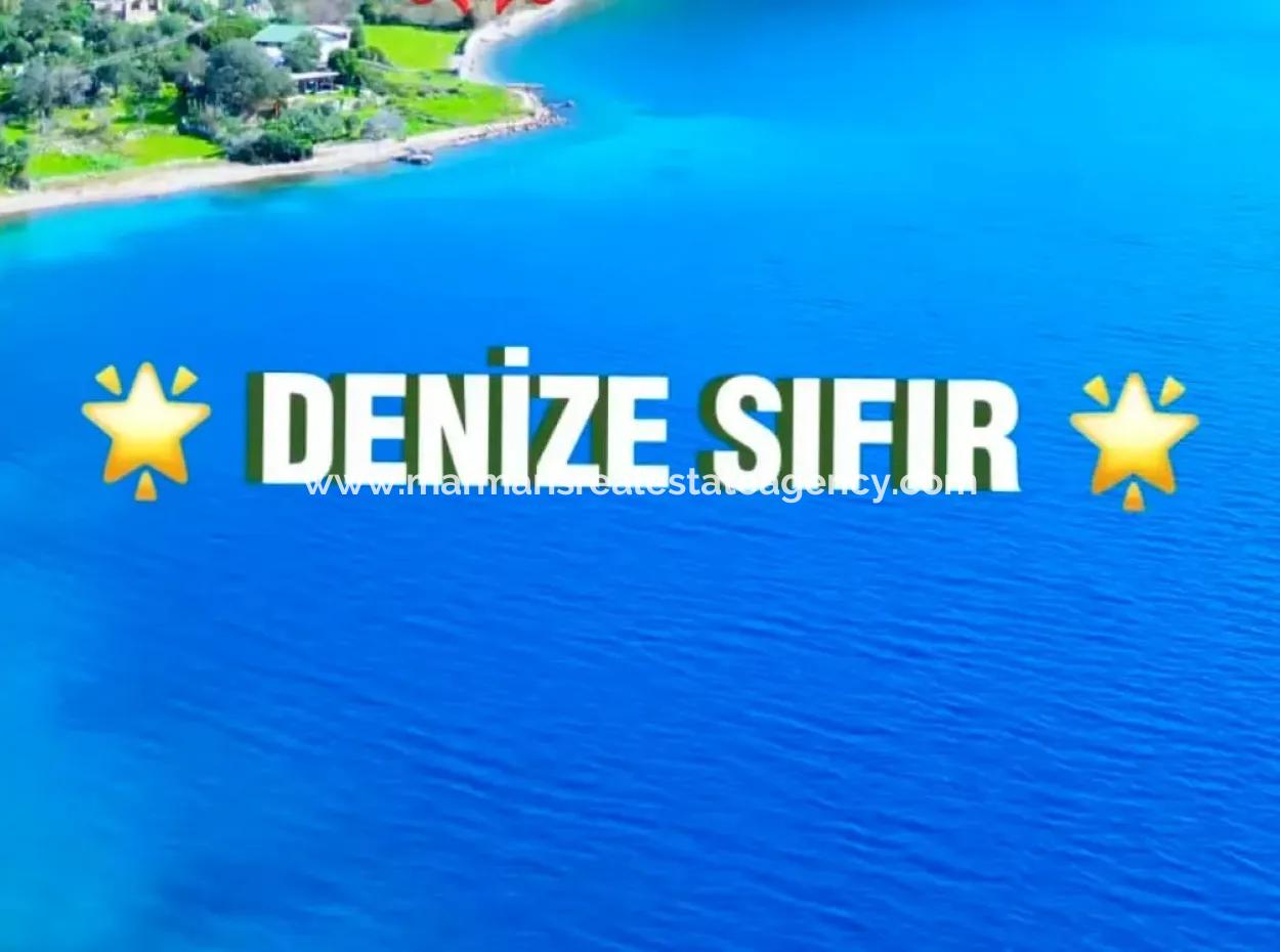 Marmaris Söğüt Dorf 378M2 Geeignet Für Investitionen Am Meer 378M2 Feld Zu Verkaufen