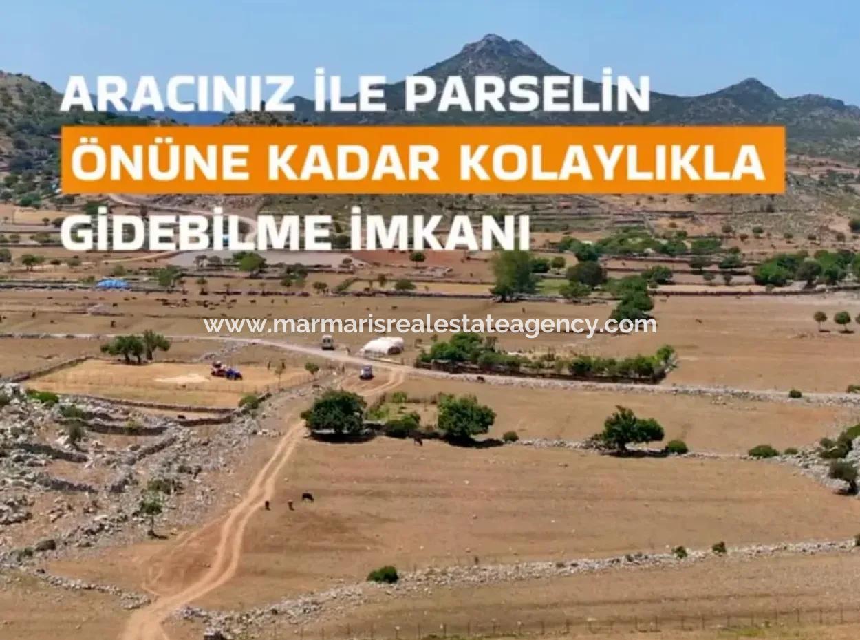 350M2 Field For Sale In Marmaris Söğüt Village Within Walking Distance Of The Sea