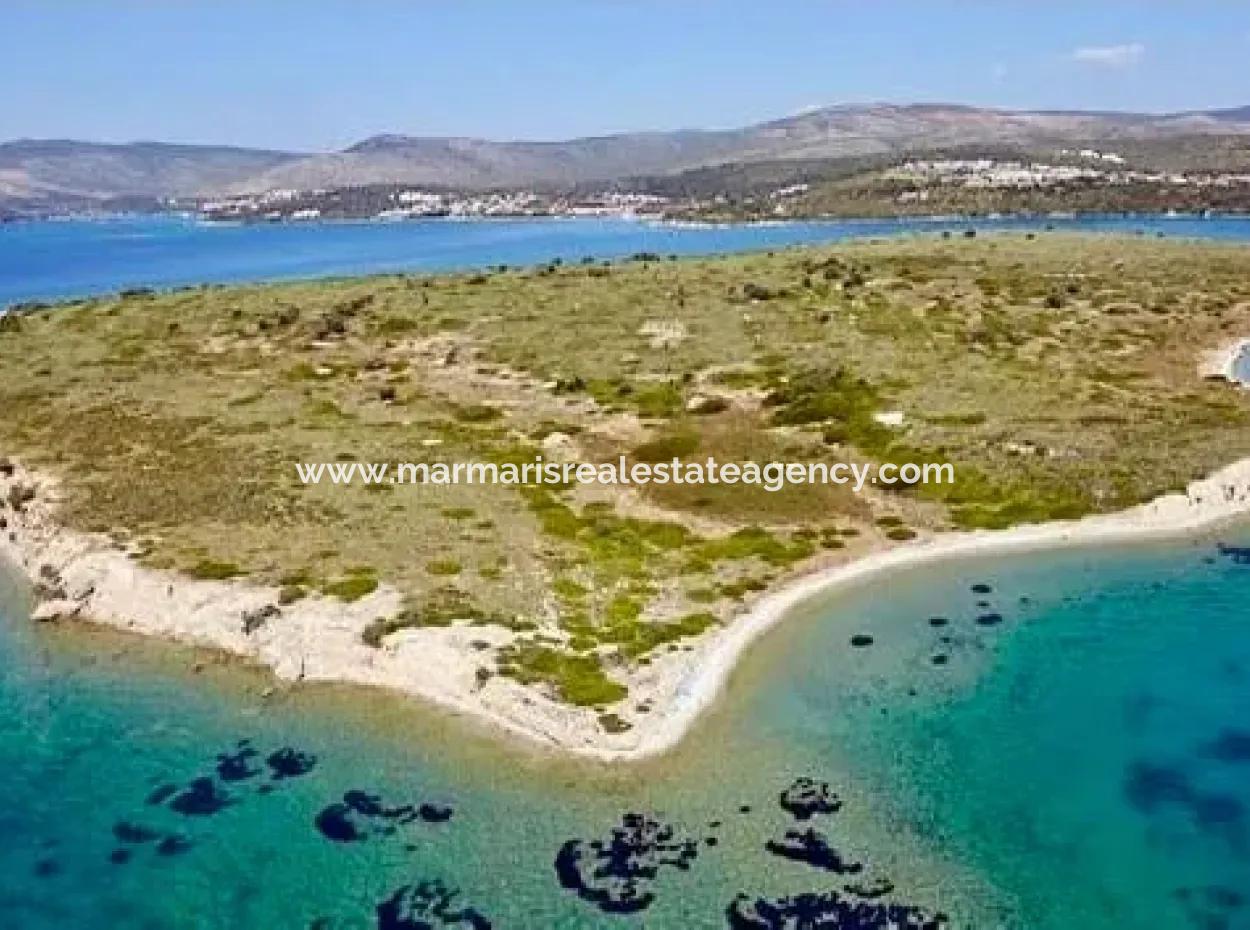 An Island For Sale With A Title Deed Area Of 500 Acres For Sale In Çeşme District Of Izmir Province