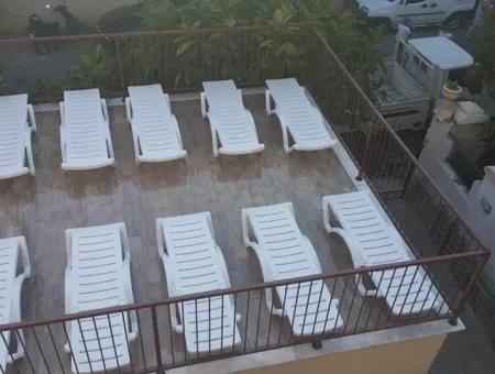 Furnished Apartment With Swimming Pool For Daily Rent In Marmaris Center