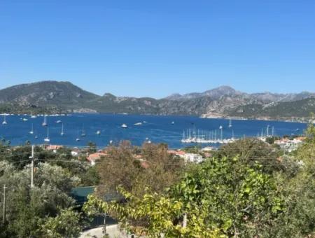 Marmaris Selimiye Mahallesinde Deniz Manzaralı 5200M2 Satılık Arsa 2 Villa Yapımına Yada Otel Yapımına Uygun Gayrimenkul